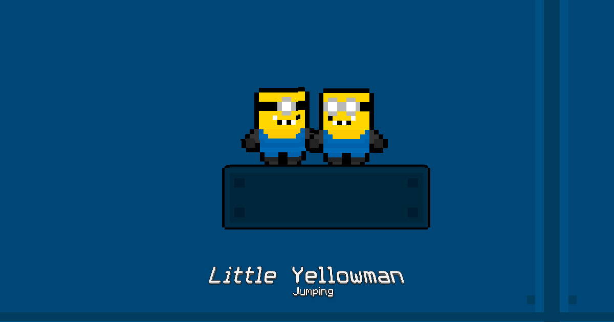Zıplayan Küçük Sarı Adam
