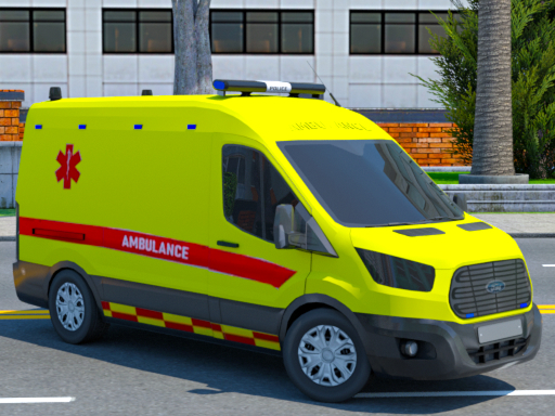 Acil Ambulans Sürüş Oyunu